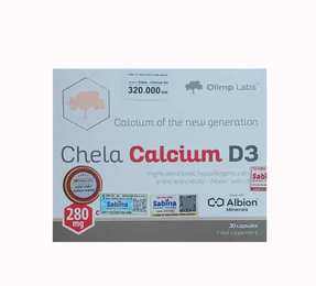 Viên uống bổ sung canxi Chela-Calcium D3 thế hệ mới