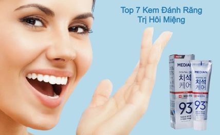 TOP 15+ kem đánh răng trị hôi miệng tốt nhất được nha sĩ khuyên dùng