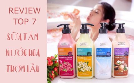 TOP 22 sữa tắm nước hoa thơm lâu được yêu thích nhất 2024