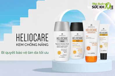 Review TOP 12 kem chống nắng Heliocare bán chạy nhất 2025