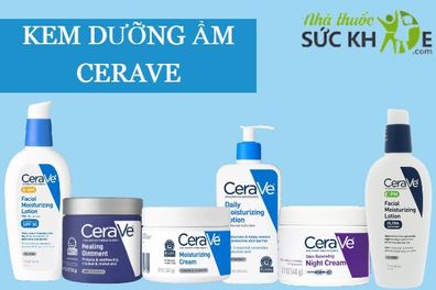 Review TOP 5+ kem dưỡng ẩm Cerave cho da mặt tốt nhất 