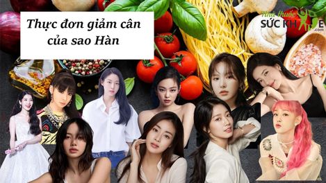 TOP 10 thực đơn giảm cân của sao Hàn được giới trẻ yêu thích