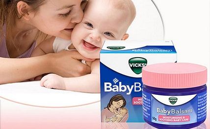 Dầu Baby Balsam giữ ấm, giảm ho cho trẻ và cách sử dụng hiệu quả