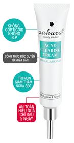Kem trị mụn Sakura