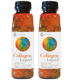 Collagen Liquid Youtheory dạng nước Type 1&3 473ml của Mỹ