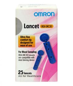 Hộp Kim Lấy Máu Đường Huyết Omron Nhật Bản
