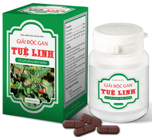 Viên uống hỗ trợ giải độc gan Tuệ Linh, lọ 60 viên