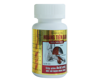 Viên uống hỗ trợ điều trị gút Hoàng Tiên Đan