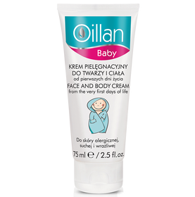 Kem dưỡng ẩm toàn thân Oillan Baby cho bé từ 1 ngày tuổi