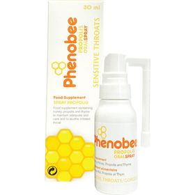 Xịt họng keo ong Phenobee cho trẻ từ 2 tuổi