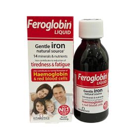 Feroglobin B12 hỗ trợ bổ sung sắt dạng siro 200ml