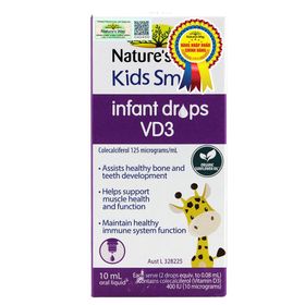 Nature’s Way Kids Smart Infant Drops VD3 cho trẻ dưới 12 tuổi