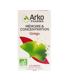 Viên uống hỗ trợ tăng tuần hoàn máu não Ginkgo Arkopharma của Pháp