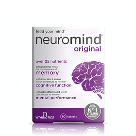Viên uống Neuromind Vitabiotics hỗ trợ bổ não, hộp 30 viên của Anh