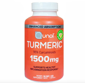 Viên uống tinh chất nghệ Qunol Turmeric 1500mg hỗ trợ tiêu hóa