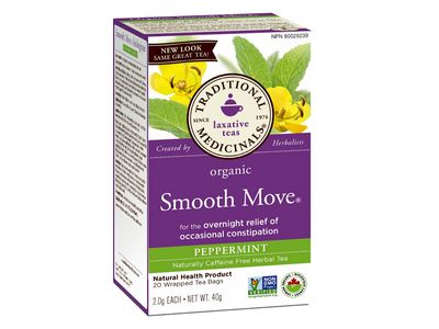 Trà nhuận tràng Organic Smooth Move hộp 16 gói