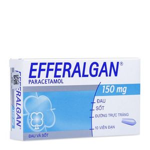Thuốc giảm đau & hạ sốt Efferalgan (150mg)- Xuất xứ Pháp