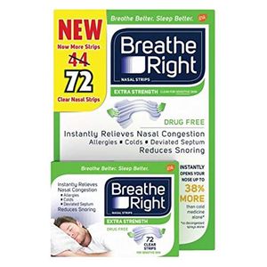 Khám phá sản phẩm: Miếng dán thông mũi giảm chứng ngủ ngáy Breathe Right