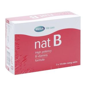 Thuốc điều trị chứng thiếu hụt vitamin B Nat B- Xuất xứ Úc