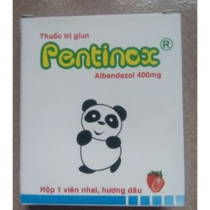 Thuốc trị giun hương dâu Pentinox dành cho trẻ em.