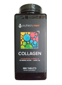 Khám phá sản phẩm: Viên uống Collagen cho nam Youtheory Men's Type 1, 2 & 3