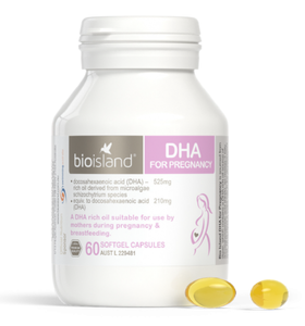 Vi&ecirc;n uống DHA Bio Island cho b&agrave; bầu của &Uacute;c, hộp 60 vi&ecirc;n