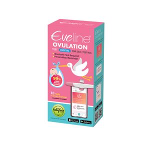 Bộ 10 que thử rụng trứng Eveline Care, có đầu đọc