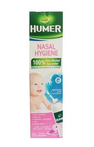 Xịt muối biển vệ sinh mũi cho bé Humer Children 150ml