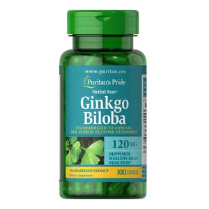 Khám phá sản phẩm: Viên uống Ginkgo Biloba Puritan's Pride 120 mg chính hãng của Mỹ