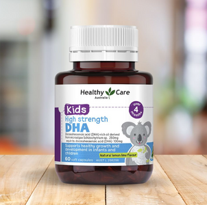 Vi&ecirc;n uống DHA Healthy Care hỗ trợ ph&aacute;t triển tr&iacute; n&atilde;o cho b&eacute;
