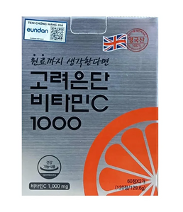 Vi&ecirc;n uống Vitamin C 1000mg Korea Eundan