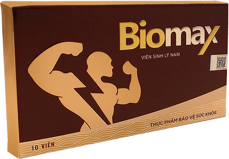 Viên sinh lý nam BioMax tăng cường sinh lý nam giới