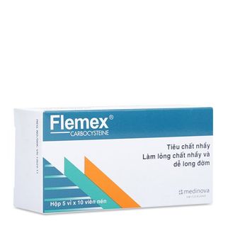 Thuốc tiêu nhầy, long đờm Flemex (375mg)- Xuất xứ Thụy Sỹ