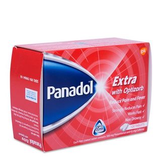 Thuốc hạ sốt Panadol Extra Optizorb- Giảm nhanh các cơn đau
