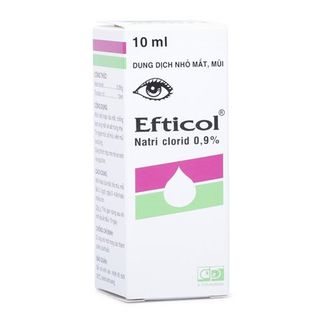 Thuốc nhỏ mắt- mũi Efticol 10ml