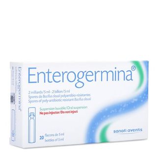 Enterogermina trị, phòng ngừa rối loạn vi khuẩn đường ruột dạng nước