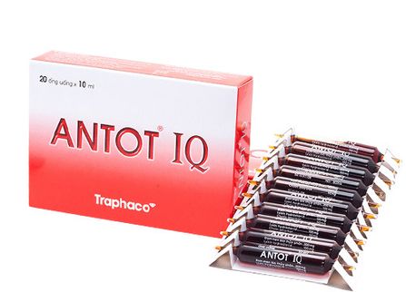 Antot IQ Traphaco hộp 20 ống x 10ml