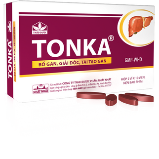 Viên uống bổ gan Tonka hộp 2 vỉ x 10 viên