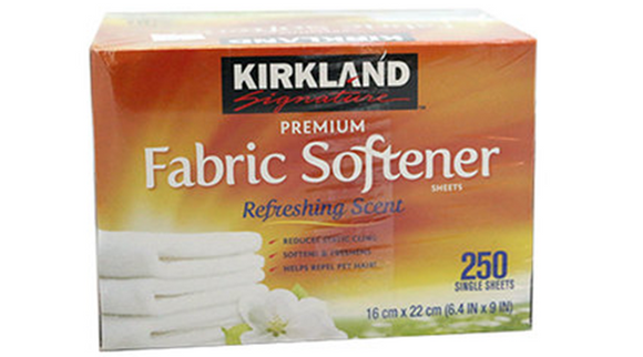 Giấy thơm Kirkland Fabric Softener 250 tờ của Mỹ