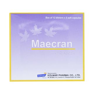 Thuốc bổ Maecran Kolmar Pharma hộp 60 viên