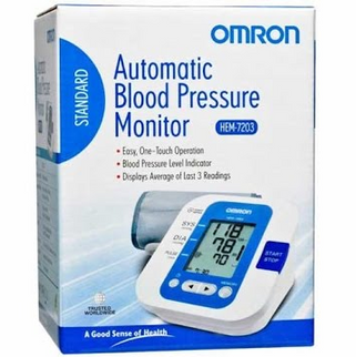 Máy đo huyết áp bắp tay Omron HEM-7203 chính hãng