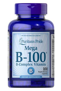 Viên uống Puritan's Pride Vitamin B-100 Complex của Mỹ