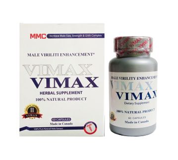 Viên uống Vimax Pills hỗ trợ tăng kích thước dương vật