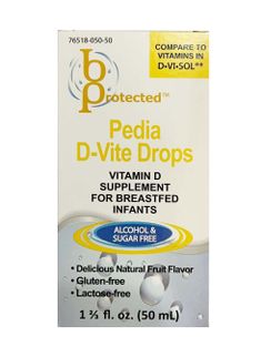 Pedia D-Vite Drops Vitamin D tinh khiết cho trẻ sơ sinh