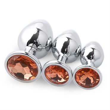 Plug hậu môn chuôi đá size M tăng khoái cảm 