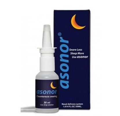 Chai xịt chống ngủ ngáy hiệu quả Asonor 30ml