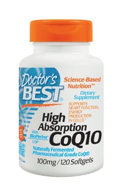 Coenzyme Q10 100mg Doctor's Best tốt cho tim mạch của Mỹ