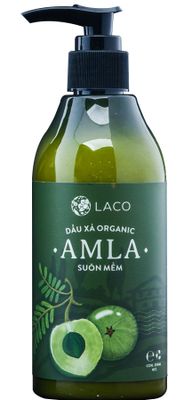 Dầu xả Laco Organic Amla cho mái tóc suôn mềm