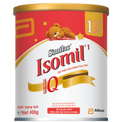Sữa Similac Isomil IQ 1 cho trẻ bị tiêu chảy, dị ứng sữa bò