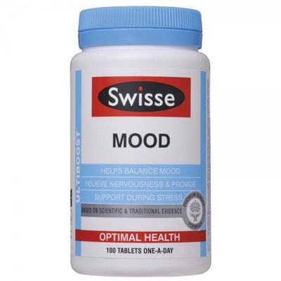 Swisse Mood - Giảm căng thẳng, mệt mỏi, cân bằng tâm lý